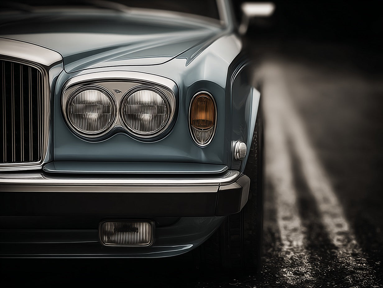 High-resolution framed view of Bentley - Raw Artwork