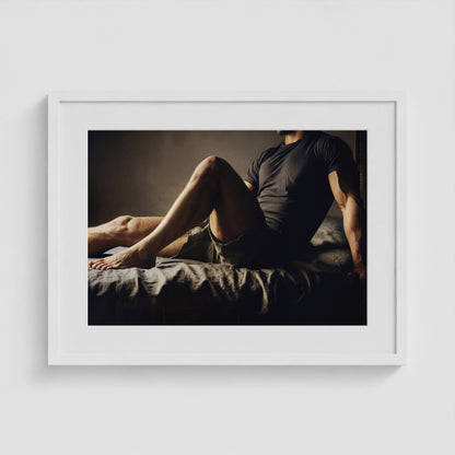 Between Moments - No. 5 24x18 White Landscape Box Frame