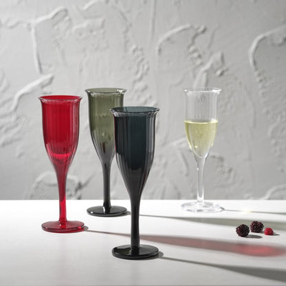 Alternate view of OMNIA Bey Set of 4 Champagne Glasses | Provenance & Patina