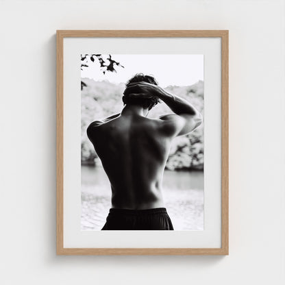 Body of Water No.1 18x24 Natural Portrait Mockup
