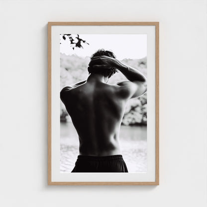 Body of Water No.1 24x36 Natural Portrait Mockup