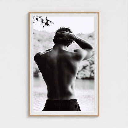 Body of Water No.1 40x60 Natural Portrait Mockup