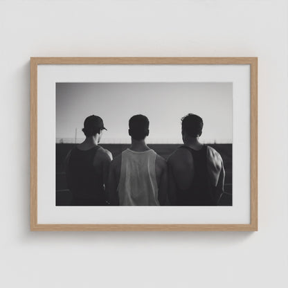 Bro Code 24x18 Natural Landscape Box Frame