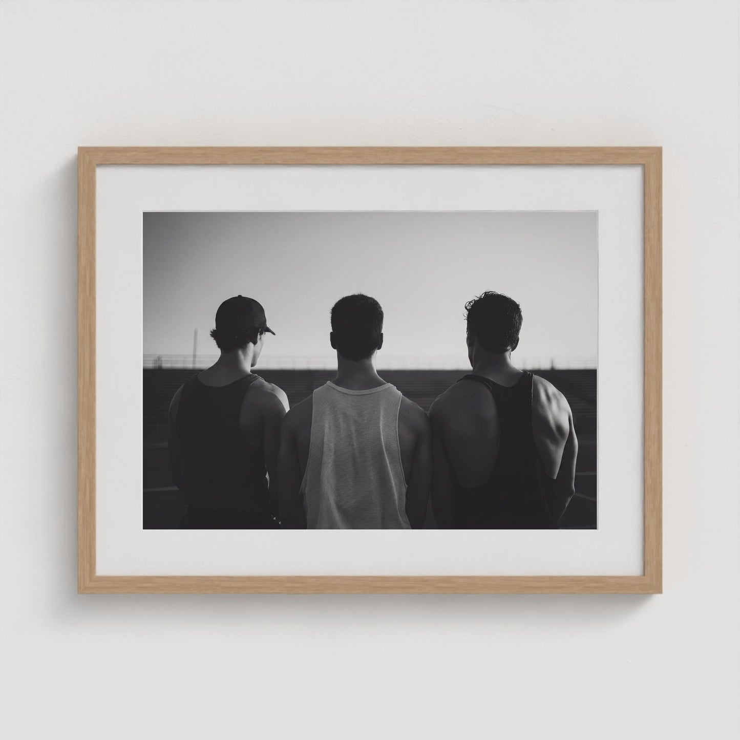 Bro Code 24x18 Natural Landscape Box Frame