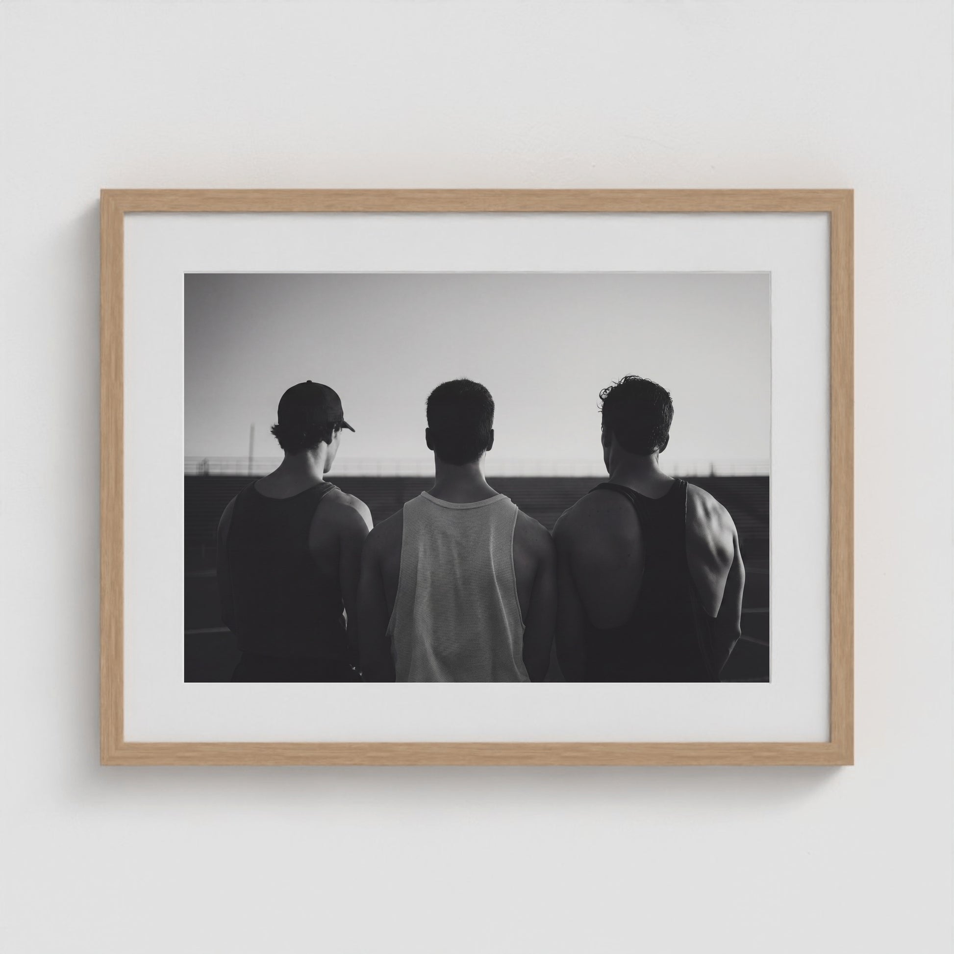 Bro Code 24x18 Natural Landscape Box Frame