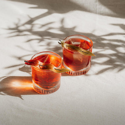 Alternate view of Caldera Set of 4 Whisky Glasses 11 oz - Luxury Whiskey glass | Provenance & Patina