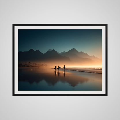 Cape Town Sunset Surf