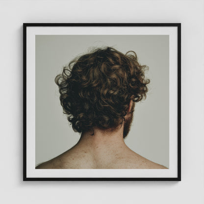 Chestnut Form 36x36 Black Square Box Frame