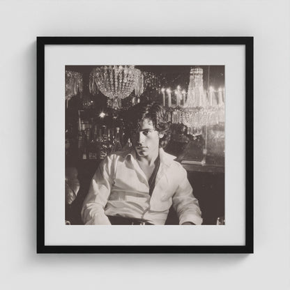 Christal Disco 20x20 Black Square Box Frame