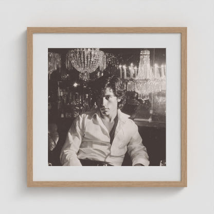 Christal Disco 20x20 Natural Square Box Frame