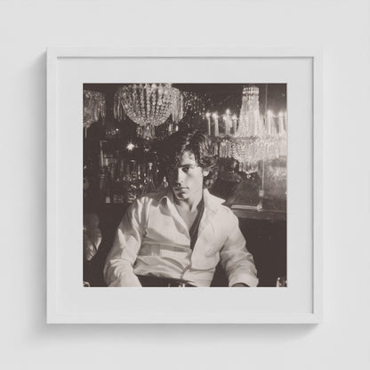 Christal Disco 20x20 White Square Box Frame