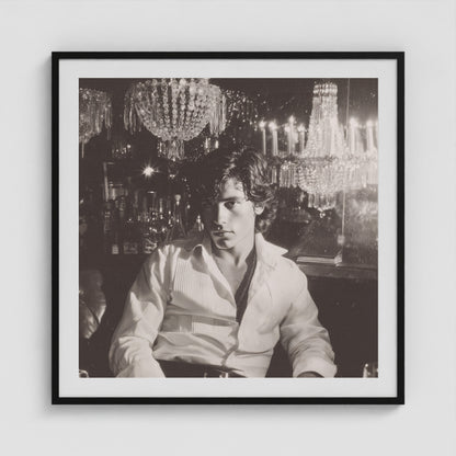 Christal Disco 36x36 Black Square Box Frame