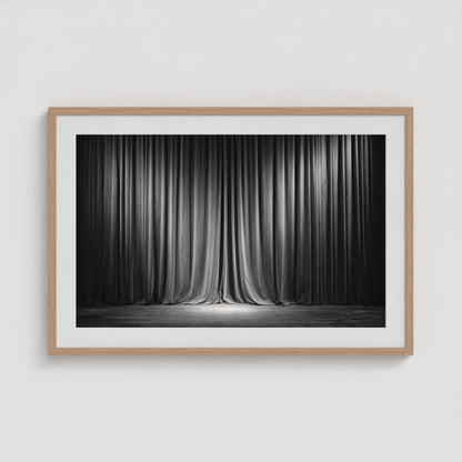 Drama 36x24 Natural Landscape Box Frame