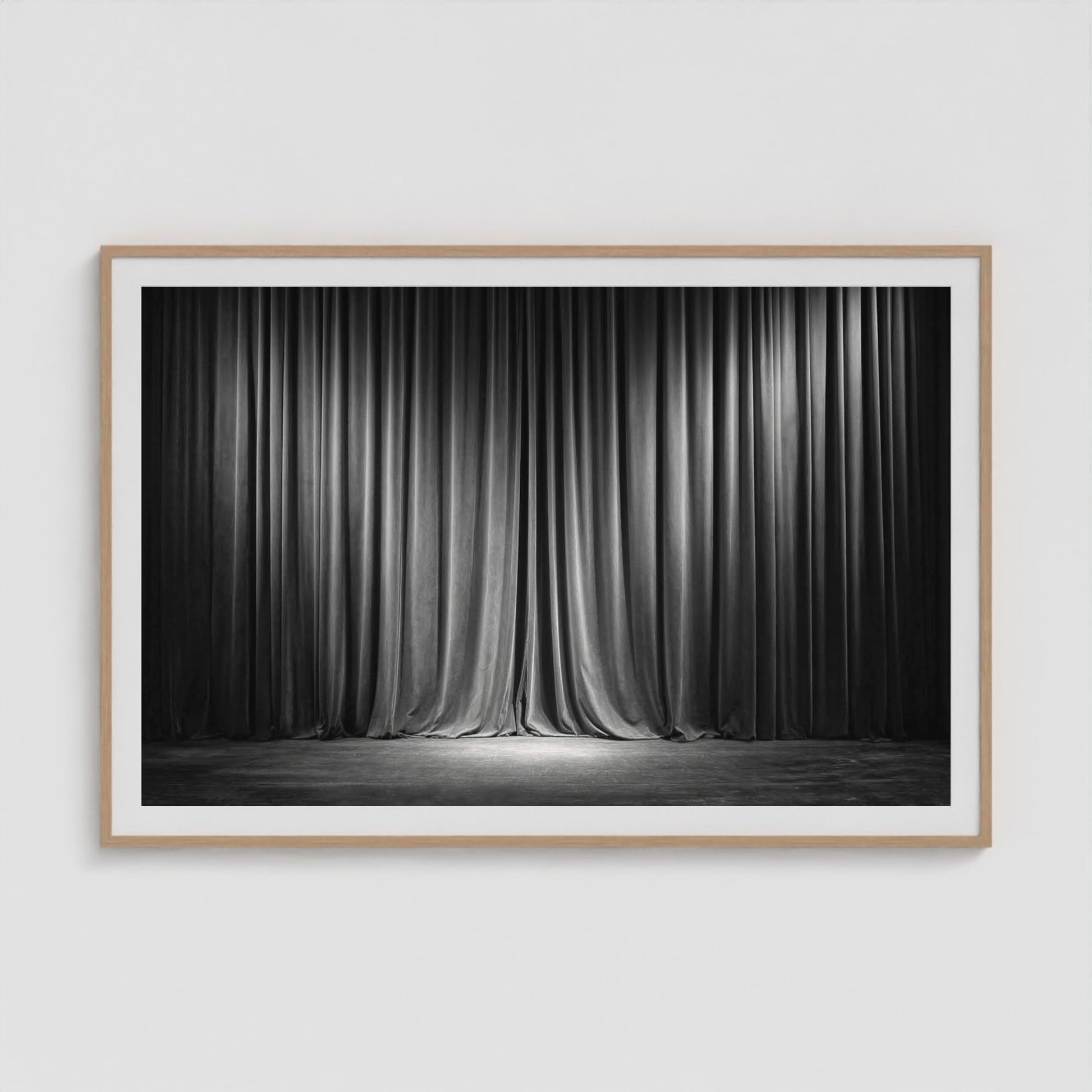 Drama 60x40 Natural Landscape Box Frame
