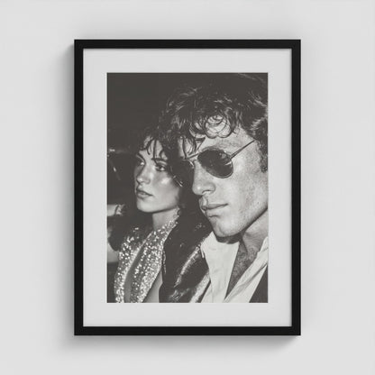 Dual Portrait in Monochrome Tones 18x24 Black Portrait Box Frame