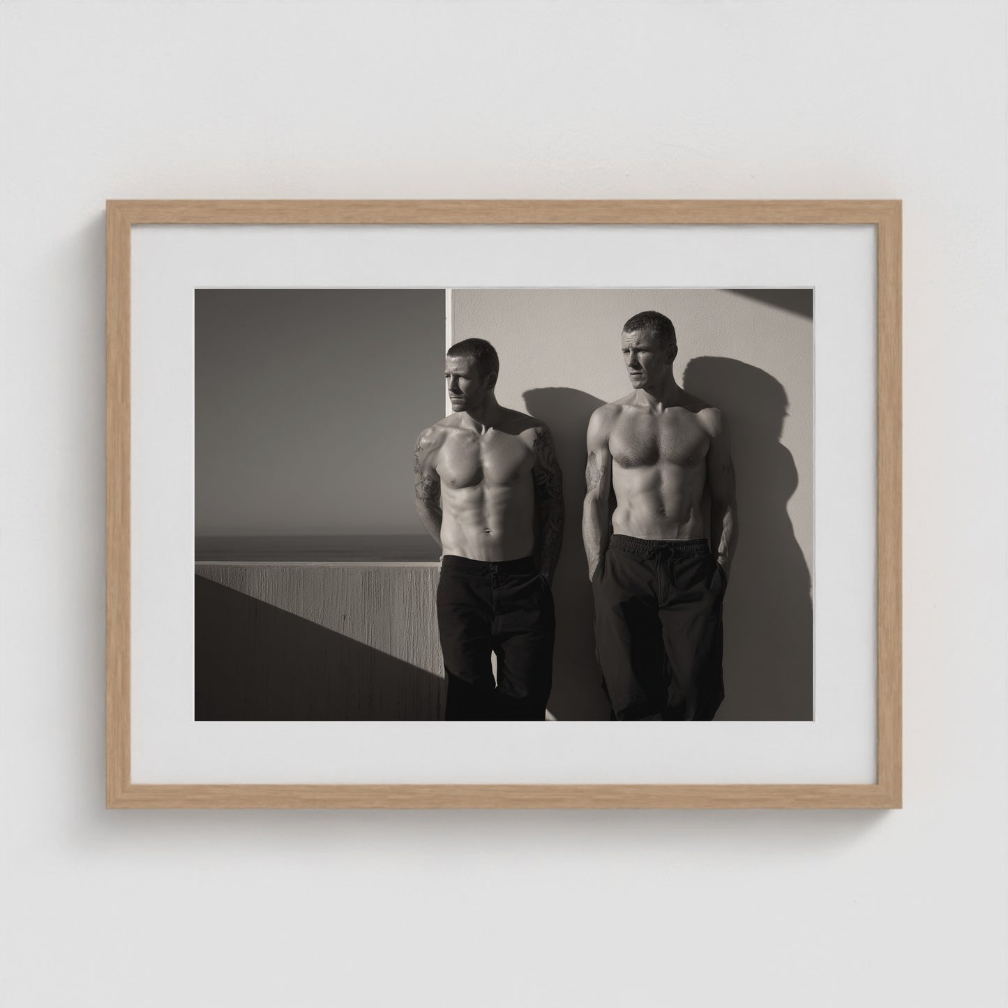 Duality 24x18 Natural Landscape Box Frame