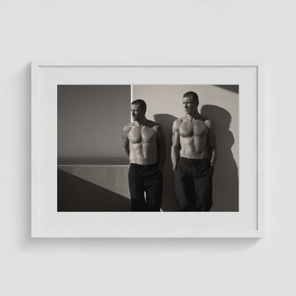 Duality 24x18 White Landscape Box Frame
