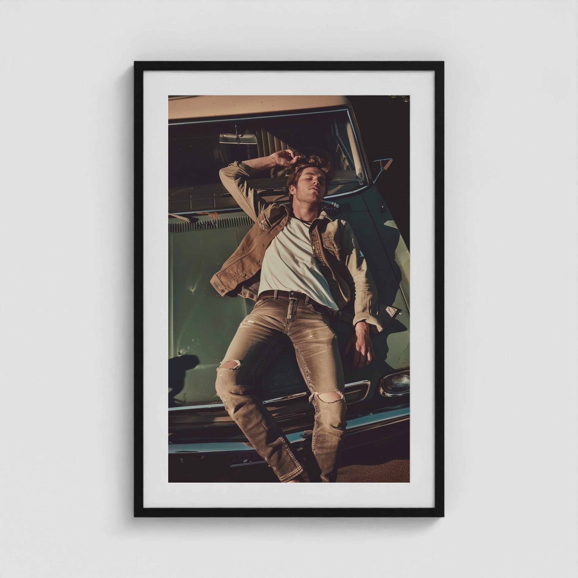 Easy Ride 24x36 Black Portrait Box Frame