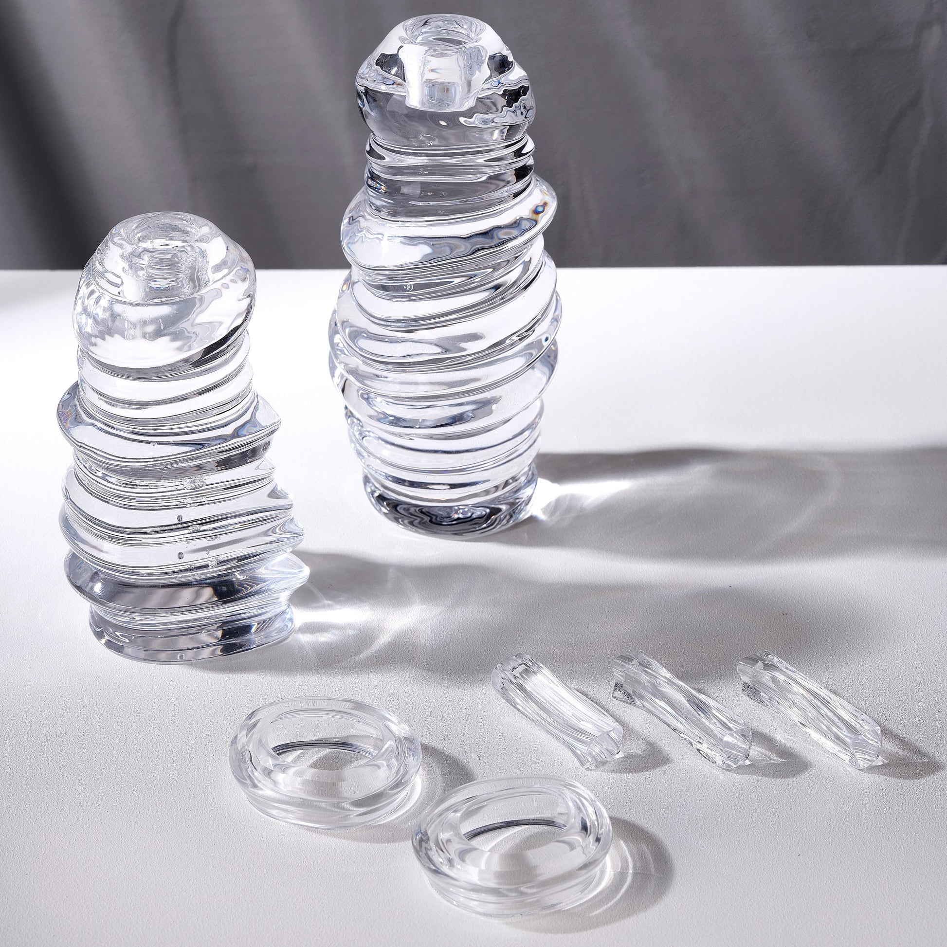 Alternate view of Eos Set of 4 Napkin Rings Barware - Luxury napkinring | Provenance & Patina