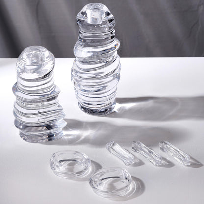 Alternate view of Eos Set of 4 Napkin Rings Barware - Luxury napkinring | Provenance & Patina