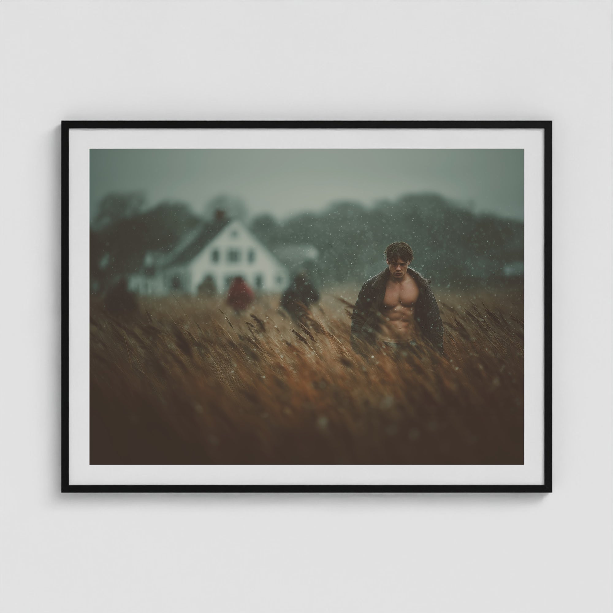 Farmhouse at Dusk