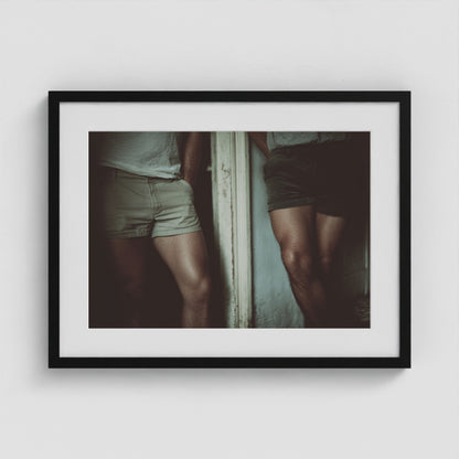 Fellow Travelers 24x18 Black Landscape Box Frame