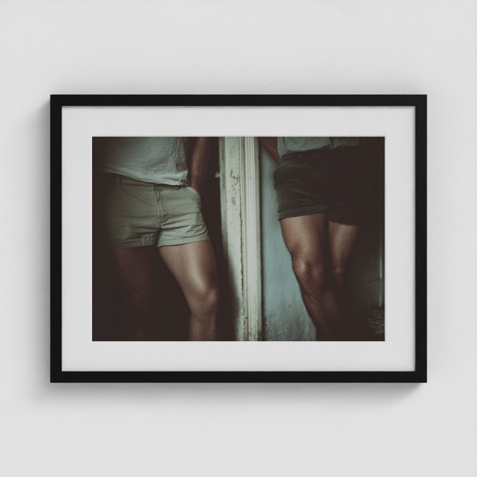 Fellow Travelers 24x18 Black Landscape Box Frame