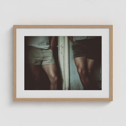 Fellow Travelers 24x18 Natural Landscape Box Frame