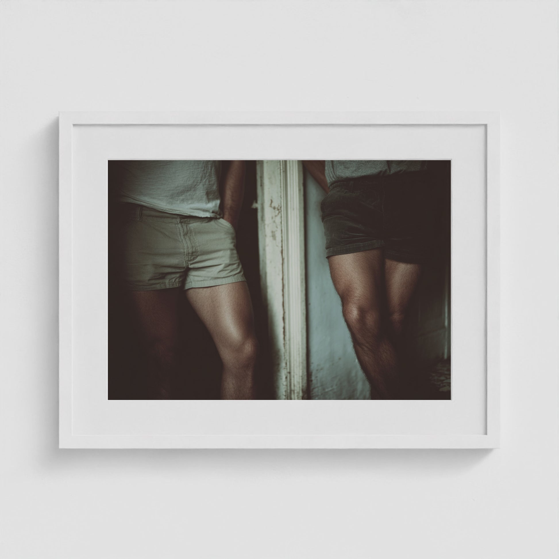 Fellow Travelers 24x18 White Landscape Box Frame