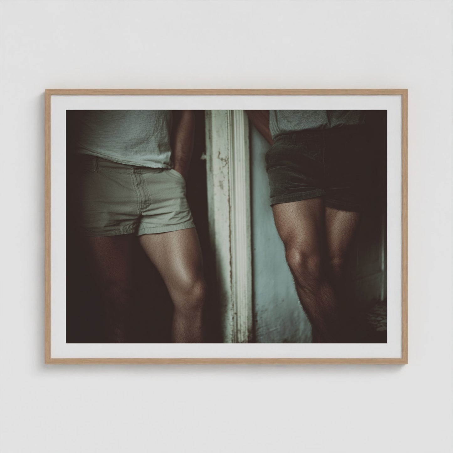 Fellow Travelers 48x36 Natural Landscape Box Frame