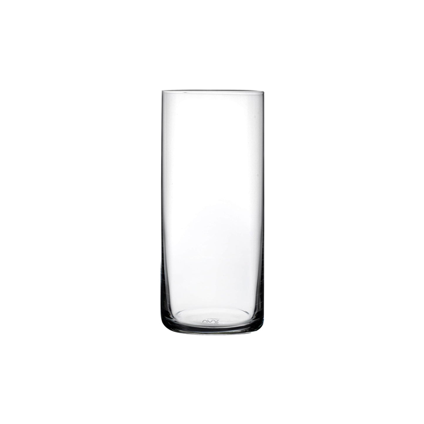 Single elegant lead-free crystal tumbler from the Finesse collection by NUDE Glass.