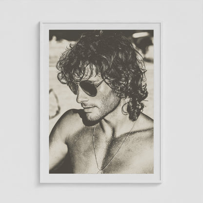 Fire Island Vintage - No. 1 36x48 White Portrait Box Frame