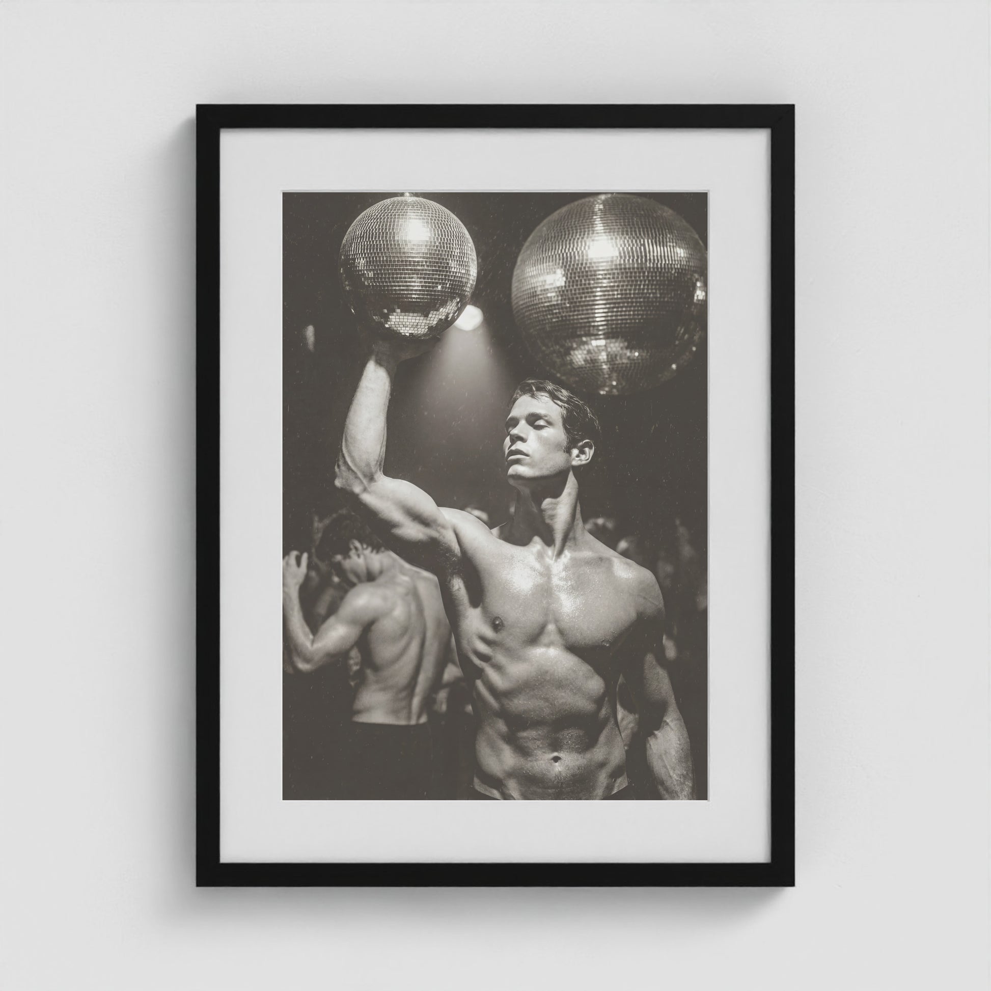 Fire Island Vintage - No. 2 18x24 Black Portrait Box Frame