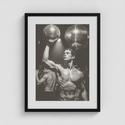 Fire Island Vintage - No. 2 18x24 Black Portrait Box Frame