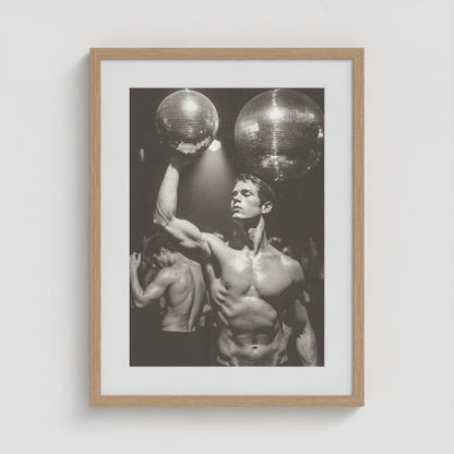 Fire Island Vintage - No. 2 18x24 Natural Portrait Box Frame