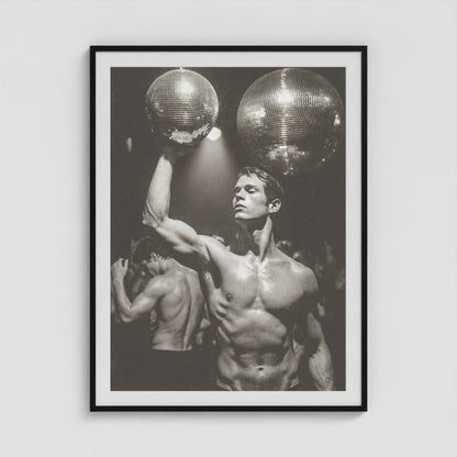 Fire Island Vintage - No. 2 36x48 Black Portrait Box Frame