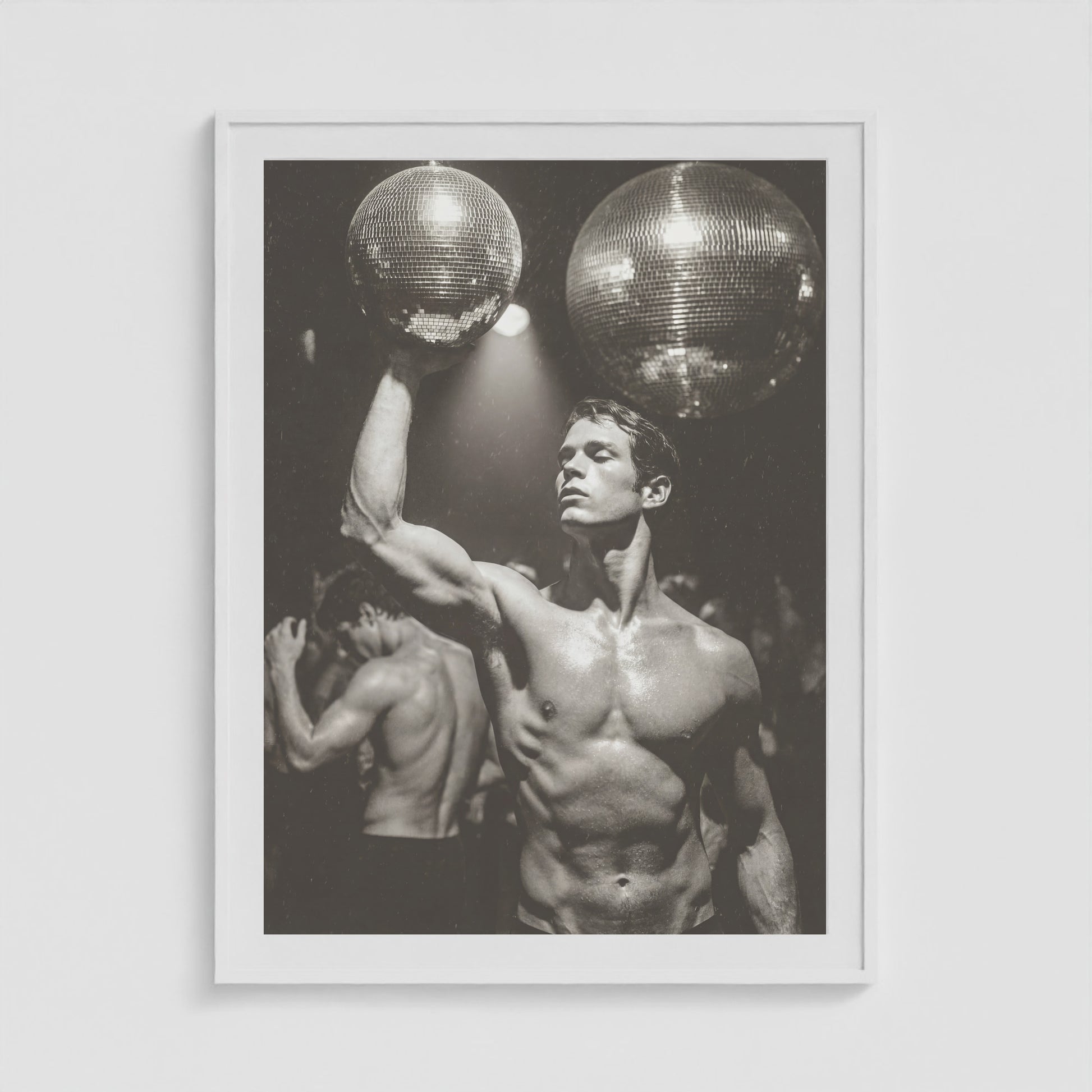 Fire Island Vintage - No. 2 36x48 White Portrait Box Frame