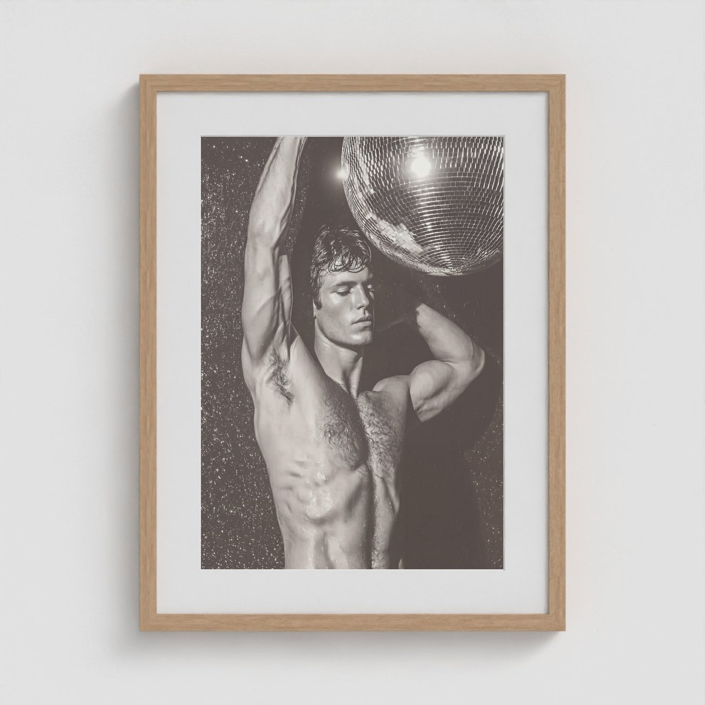 Fire Island Vintage - No. 3 18x24 Natural Portrait Box Frame