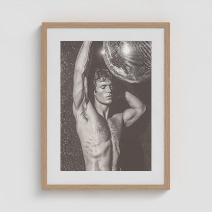 Fire Island Vintage - No. 3 18x24 Natural Portrait Box Frame