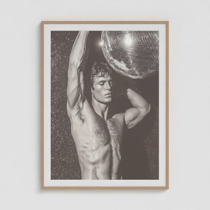 Fire Island Vintage - No. 3 36x48 Natural Portrait Box Frame
