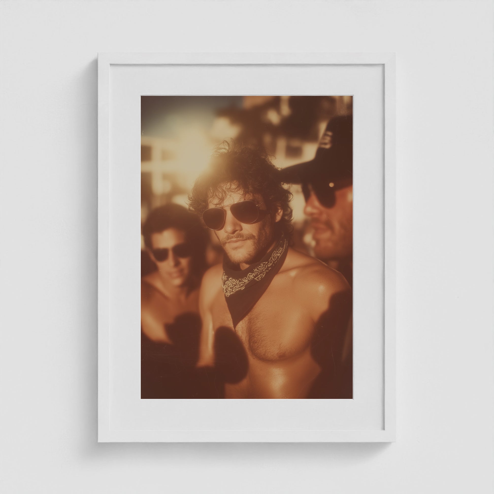 Fire Island Vintage - No. 4 18x24 White Portrait Box Frame