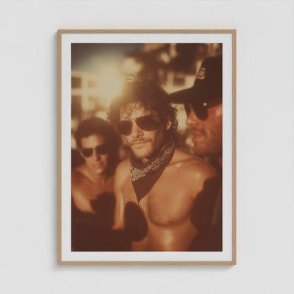 Fire Island Vintage - No. 4 36x48 Natural Portrait Box Frame