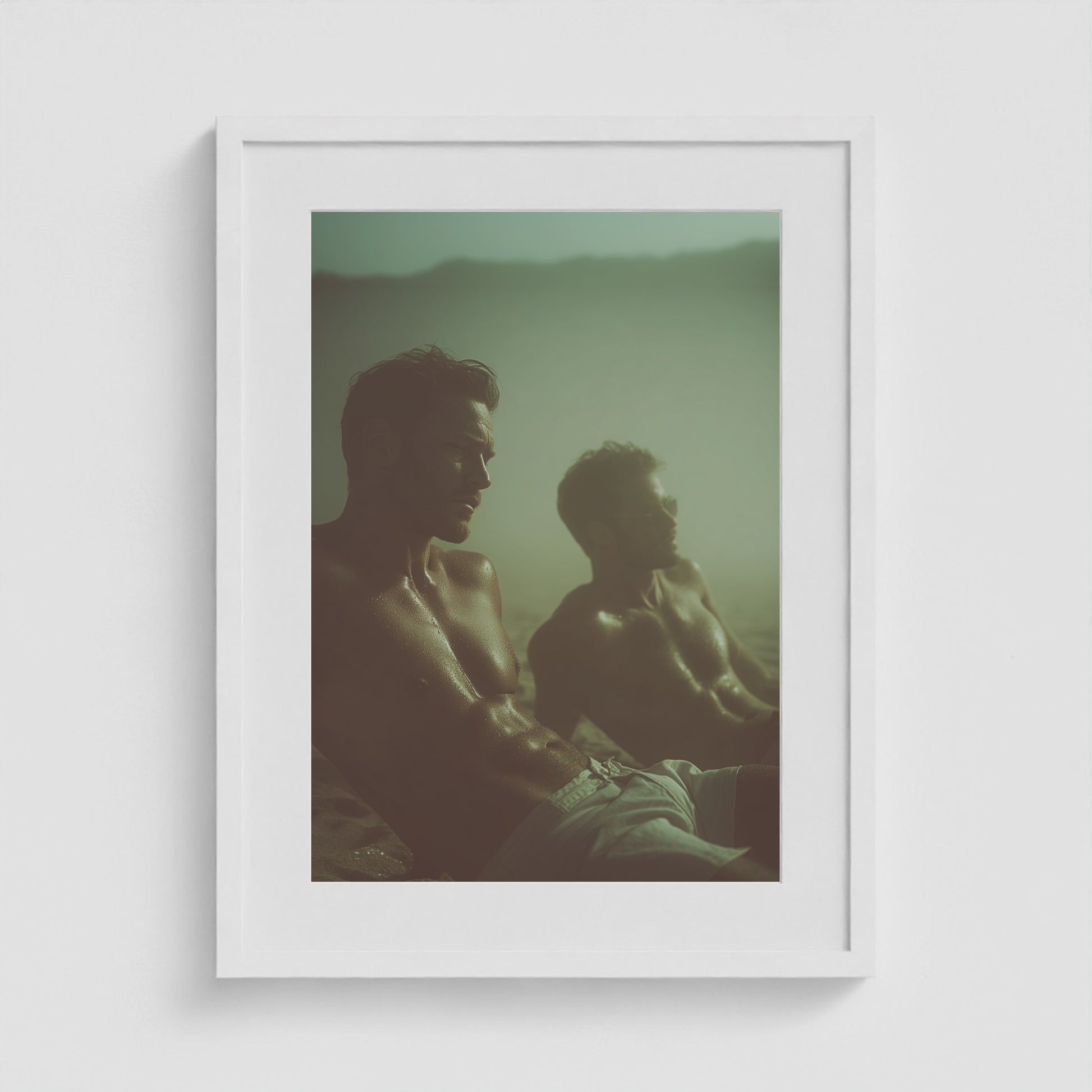Fire Island Vintage - No. 5 18x24 White Portrait Box Frame
