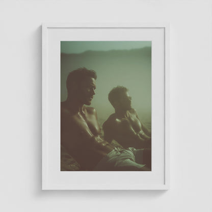 Fire Island Vintage - No. 5 18x24 White Portrait Box Frame