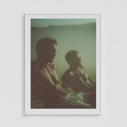 Fire Island Vintage - No. 5 36x48 White Portrait Box Frame