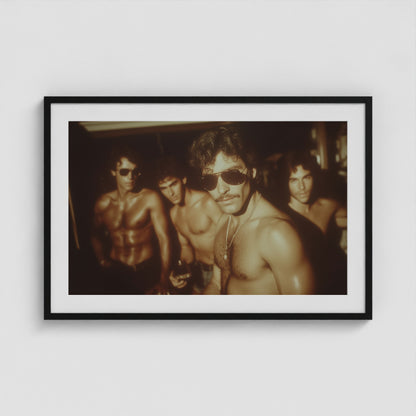 Fire Island Vintage - No. 6 36x24 Black Landscape Box Frame