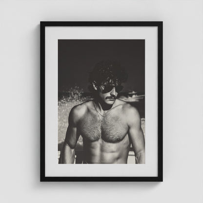 Fire Island Vintage - No. 7 18x24 Black Portrait Box Frame