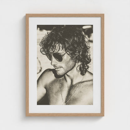 Fire Island Vintage No.1 18x24 Natural Portrait Mockup