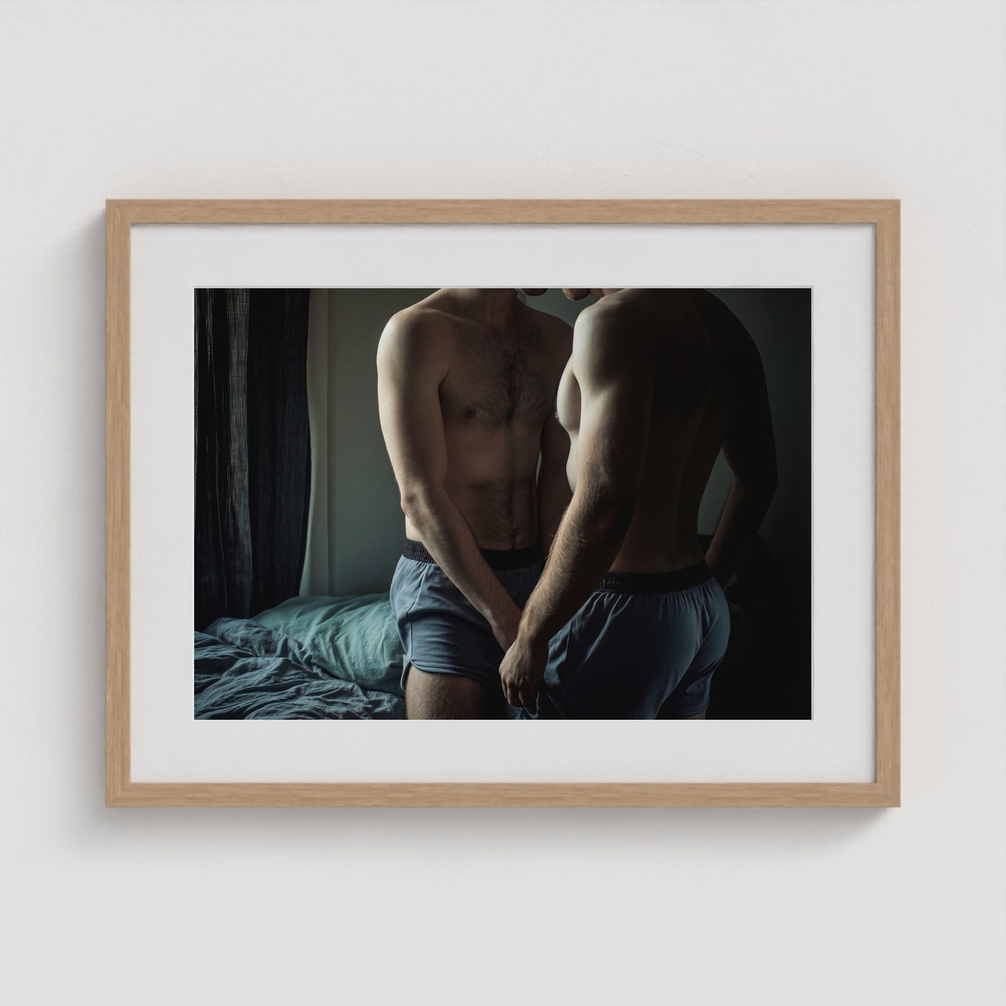 First Touch 24x18 Natural Landscape Box Frame
