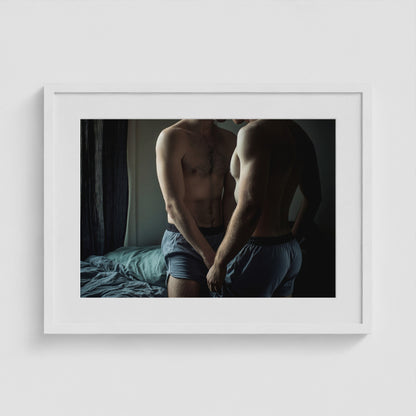 First Touch 24x18 White Landscape Box Frame